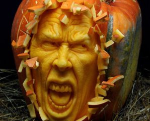 Невероятные тыквы на Хэллоуин стали интернет-сенсацией