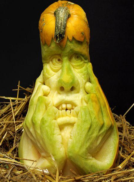 Невероятные тыквы на Хэллоуин стали интернет-сенсацией