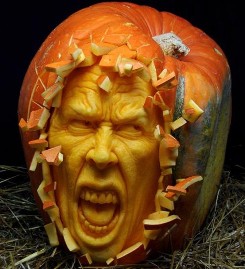 Невероятные тыквы на Хэллоуин стали интернет-сенсацией