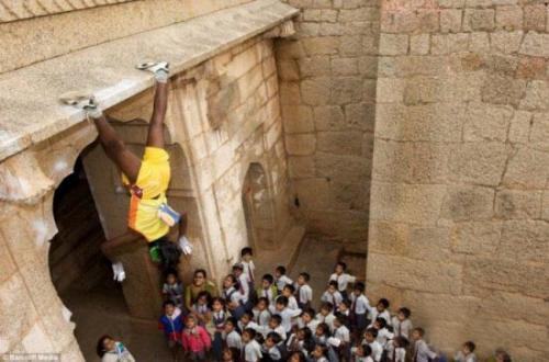 Настоящий человек-паук живёт в Индии