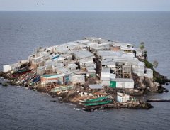 Мгинго – самый густонаселенный остров в мире