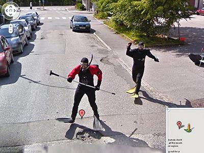 Топ-60 самых неожиданных фото сервиса Google Street View