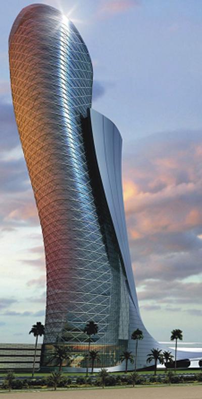 В Абу- Даби выросла новая Пизанская башня