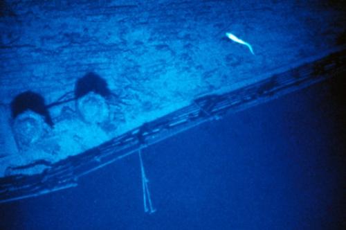 Самые первые фото потерпевшего кораблекрушение "Титаника"