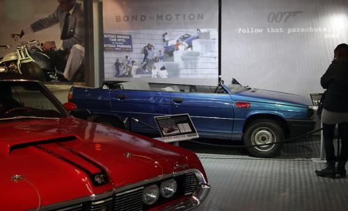 В Англии открылась выставка автомобилей Джеймса Бонда