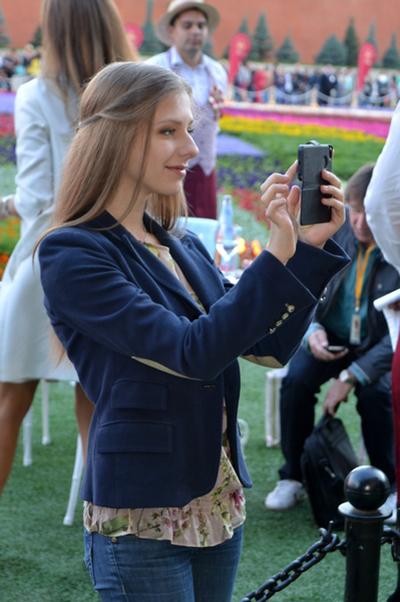 Красная площадь превратилась в гигантский цветник