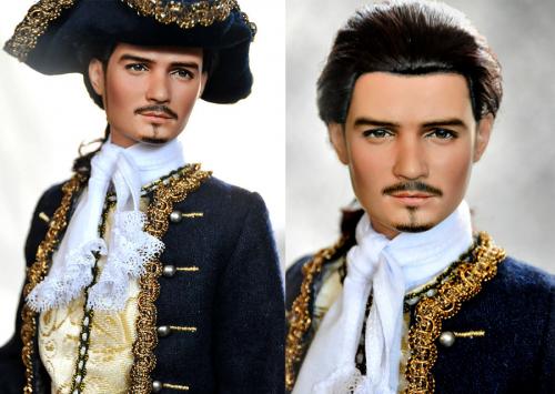 Художник создал портреты знаменитостей на куклах