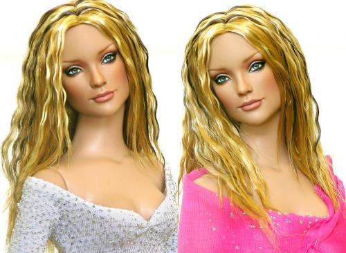 Художник создал портреты знаменитостей на куклах