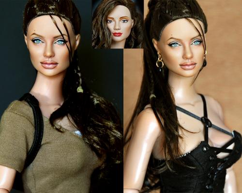 Художник создал портреты знаменитостей на куклах