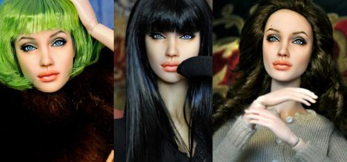 Художник создал портреты знаменитостей на куклах