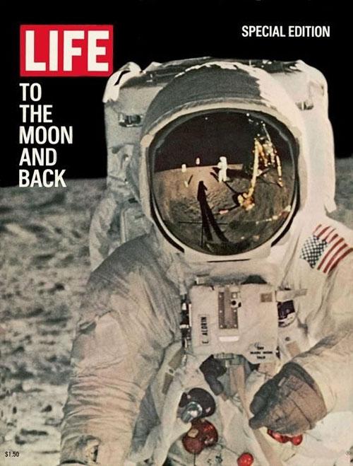  LIFE  1969  "   " ('To the Moon and Back')      .   -   11    (Buzz Aldrin),   .