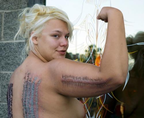 Новый мировой рекорд Гинесса по пирсингу