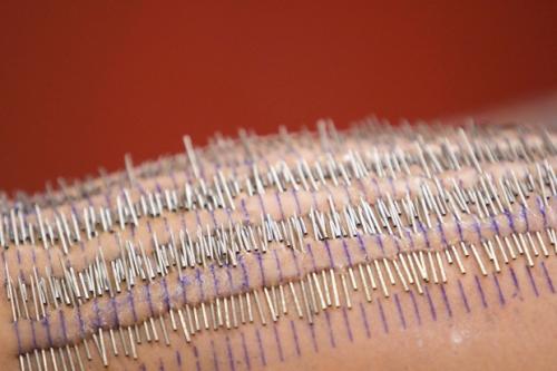 Новый мировой рекорд Гинесса по пирсингу