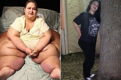 Девушка похудела на 400 килограмм и вдохновляет на победы других