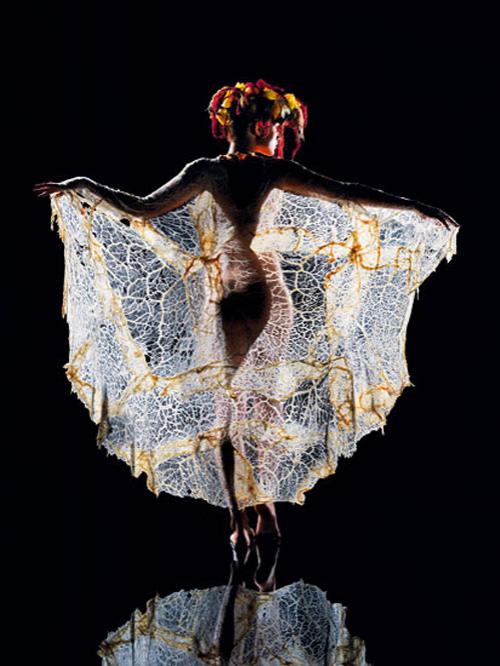 В совместном проекте фотографа и кулинара еда стала одеждой