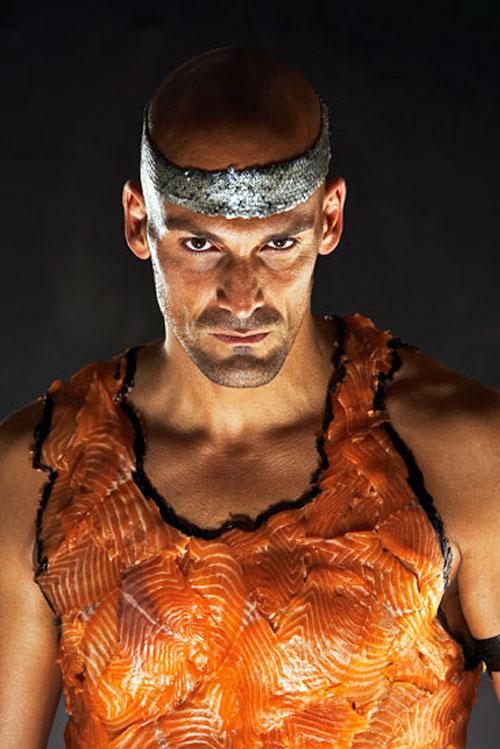 В совместном проекте фотографа и кулинара еда стала одеждой