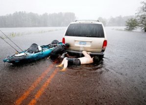 Восточное побережье США после урагана «Флоренс»