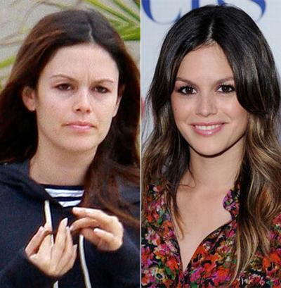 Звезды Голливуда с макияжем и без