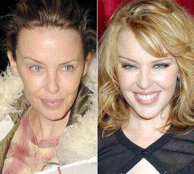 Звезды Голливуда с макияжем и без