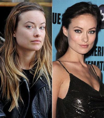 Звезды Голливуда с макияжем и без