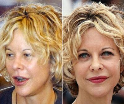 Звезды Голливуда с макияжем и без