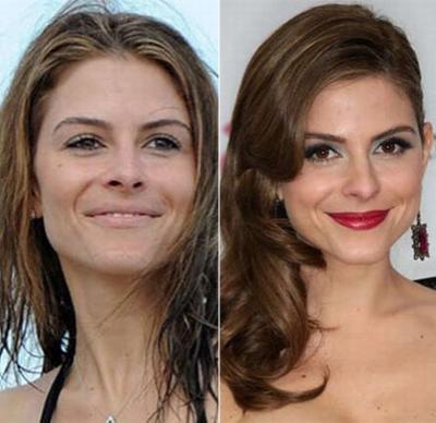 Звезды Голливуда с макияжем и без