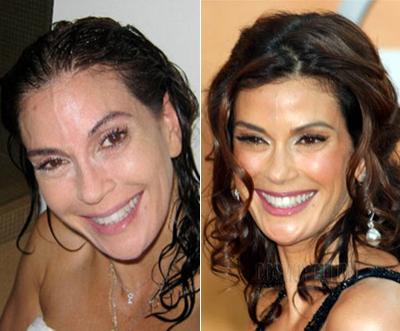 Звезды Голливуда с макияжем и без