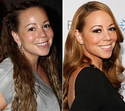 Звезды Голливуда с макияжем и без