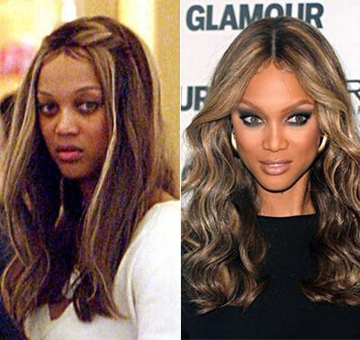 Звезды Голливуда с макияжем и без