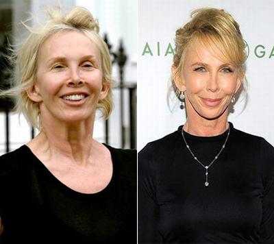 Звезды Голливуда с макияжем и без