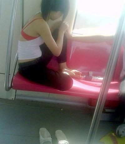 Странные пассажиры общественного транспорта. Часть 2