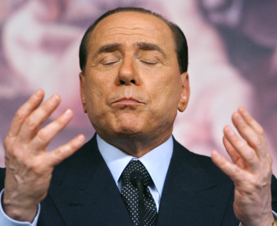Взлеты и падения Сильвио Берлускони глазами папарацци