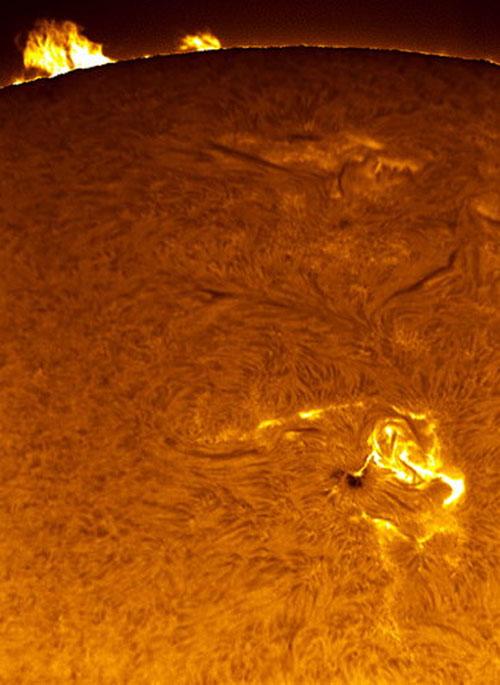 Удивительные снимки поверхности солнца