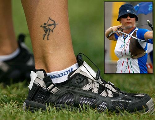 Олимпийцы украсили себя татуировками