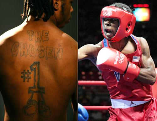 Олимпийцы украсили себя татуировками