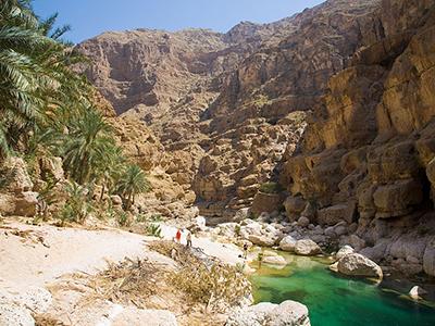 Вади Шааб — райский уголок в оманской пустыне