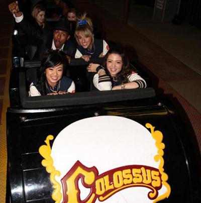 Звезды на аттракционах