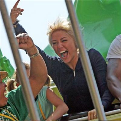 Звезды на аттракционах