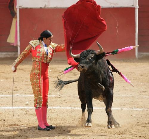 В Мехико-Сити прошла женская коррида
