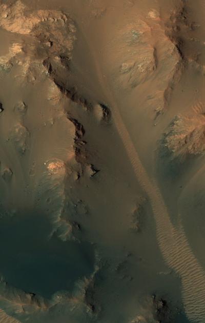 Марс: пустынная планета и захватывающие пейзажи