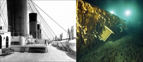 Легендарный "Титаник": тогда и сейчас