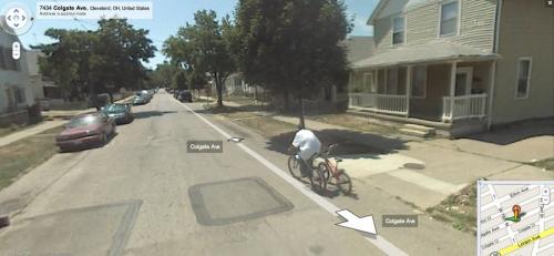 Снятые Google Street View уличные происшествия и преступления