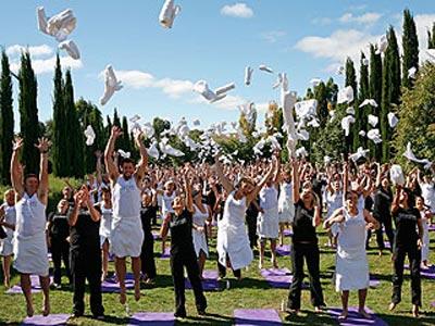 В Австралии установили рекорд массового массажа