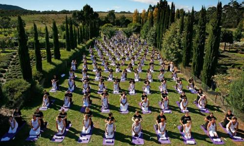 В Австралии установили рекорд массового массажа