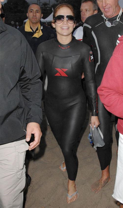 Дженнифер Лопес победила в триатлоне