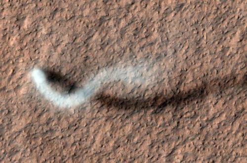 Необычные рельефы Марса