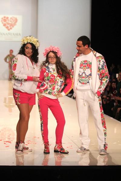 Бородина и Милявская вывели дочерей на подиум