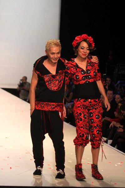 Бородина и Милявская вывели дочерей на подиум