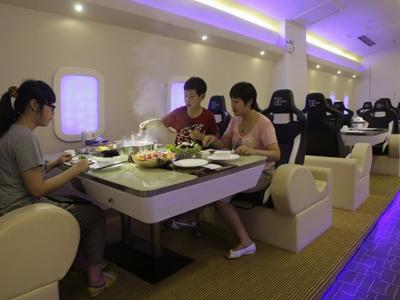 Тематический ресторан Airbus A380 открылся в Китае