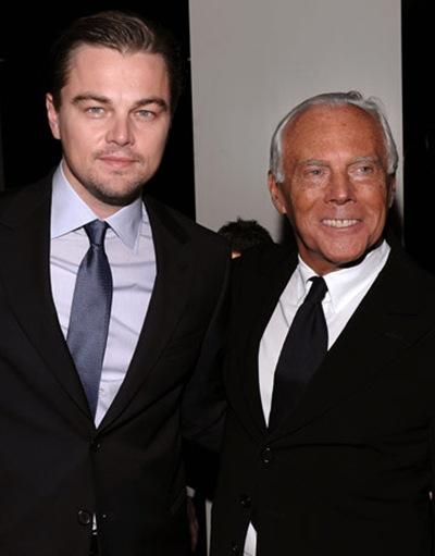 Леонардо Ди Каприо с «коллегами по цеху»